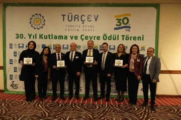 Antalya Büyükşehir Belediyesi 20. çevre ödülünü aldı
