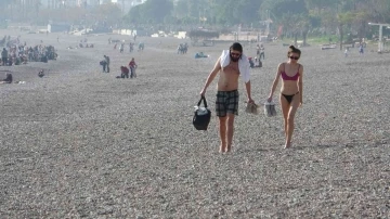 Antalya’da Aralık ayında deniz keyfi