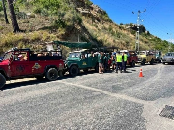 Antalya’da safari araçları denetlendi
