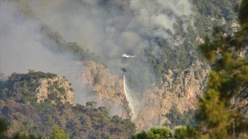 Antalya'nın Kemer ilçesindeki orman yangını kontrol altına alındı