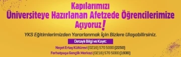 Ataşehir Belediyesi’nden depremzede öğrencilere eğitim desteği
