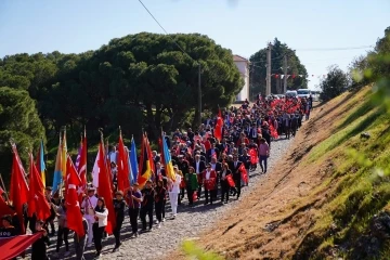 Atatürk’ün Ayvalık’a gelişinin 89’uncu yıl dönümü kutlandı
