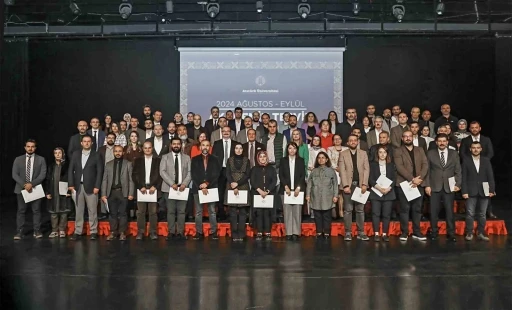 Atatürk Üniversitesi’nde bilimsel teşvik töreni ağustos ve eylül ayı ile devam ediyor
