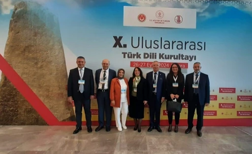 Atatürk Üniversitesi X. Uluslararası Türk Dili Kurultayı’na katılım
