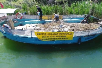 Atıklar, Köyceğiz Gölü ile Dalyan kanallarında tehlike oluşturuyor
