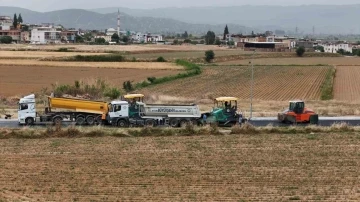 Aydın Büyükşehir Belediyesi yol yapım çalışmalarına devam ediyor
