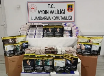 Aydın’da 44 bin makaron ele geçirildi
