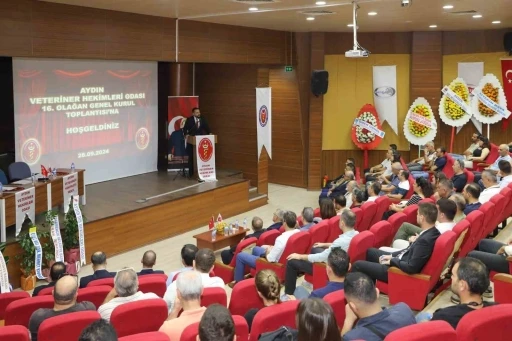 Aydın’da veteriner hekimler kongreye gitti
