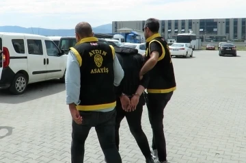 Aydın polisi dolandırıcıyı suçüstü yakaladı
