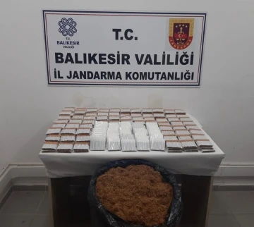 Jandarmadan kaçak tütün operasyonu