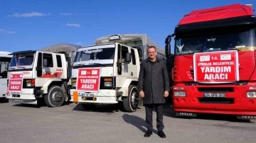 Ayvalık’tan deprem bölgesine yardım köprüsü kuruldu
