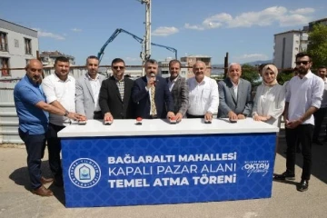 Bağlaraltı Mahallesi modern pazar yerine kavuşuyor