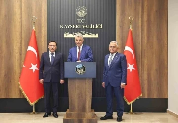 Bakan Bolat’tan Kayseri Valiliği’ne ziyaret
