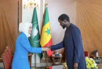 Bakan Göktaş, Senegal Devlet Başkanı Faye ile görüştü

