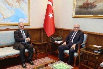 Bakan Güler, İtalya Büyükelçisi Marrapodi’yi kabul etti
