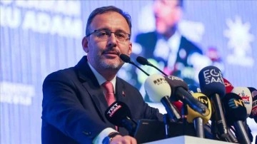 Bakan Kasapoğlu: Biz gençlerle beraber yürürüz, gençlerle beraber karar alırız