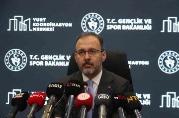 Bakan Kasapoğlu: “Yurtlarımız, yüz yüze eğitime devam eden öğrencilerimizin hizmetinde olacak”
