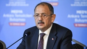 Bakan Özhaseki: Deprem bölgesinde 180 bin konutumuzun ihalesini tamamlayarak çalışmalara başladık