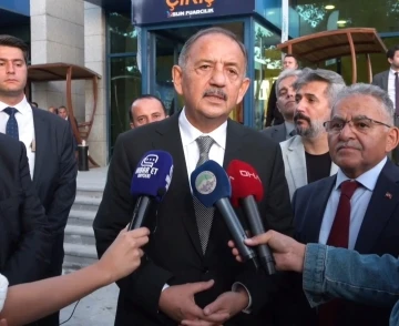 Bakan Özhaseki: &quot;Bölgedeki kanın durması ve mazlumların ahının dinmesi için elimizden geleni yapmaya devam edeceğiz&quot;
