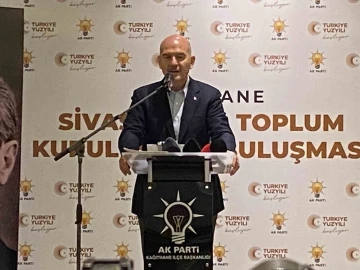 Bakan Soylu: ’’Allah’ın izniyle bu ülkenin huzuruna çomak sokmaya çalışanların bütün engelleri tasfiye edilecektir’’
