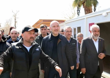 Bakan Soylu: &quot;Afete karşı dirençli şehirler oluşturacağız&quot;