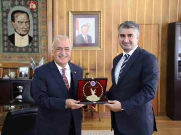 Bakan Yardımcısı Tarıkdaroğlu’dan, Rektör Çomaklı’ya ziyaret
