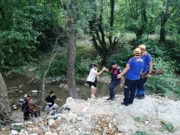 Balık tutmaya giderken kaybolan 3 genci AFAD ekipleri buldu