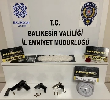 Balıkesir’de 46 şahsa uyuşturucu operasyonu
