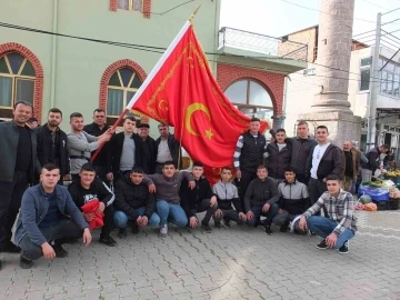 Balıkesir’de Oğlak Parası sancak oldu