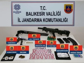 Balıkesir’de uyuşturucu operasyonu: 6 gözaltı