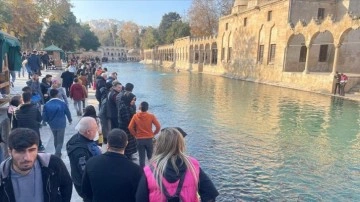 Balıklıgöl'de hafta sonu yoğunluğu