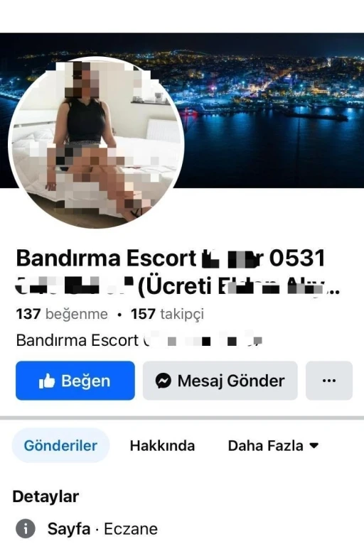 Bandırma’da fuhuş baskını
