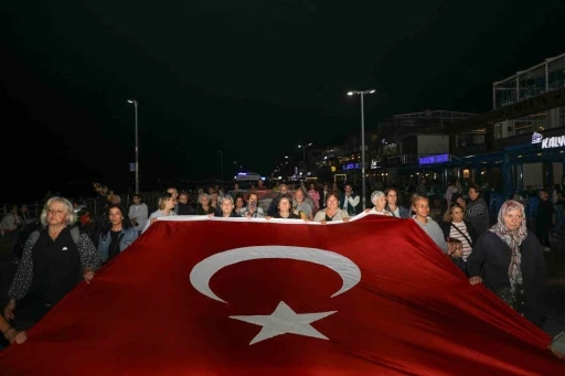 Barış ve özgürlüğün sesi Mudanya’dan yükseliyor