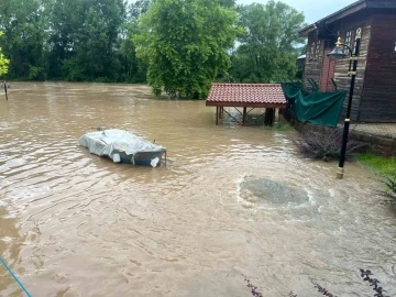 Bartın Irmağı’nda su seviyesi yükseliyor
