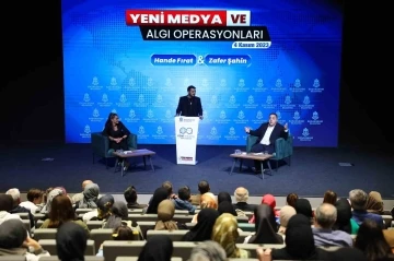 Başakşehir’de &quot;Yeni Medya Söyleşileri&quot; Hande Fırat ve Zafer Şahin’le başladı
