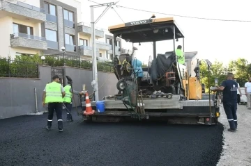 Başiskele’nin yollarına 50 bin ton asfalt
