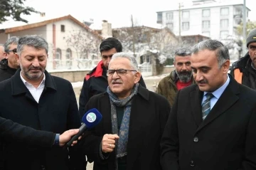 Başkan Büyükkılıç, Develi’nin en büyük mahallesinin 30 yıllık altyapı sorununu çözdü
