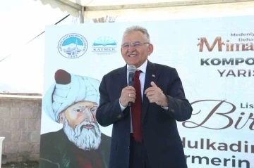 Başkan Büyükkılıç, eşsiz deha Mimar Sinan’ı andı
