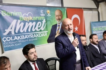 Başkan Çolakbayrakdar: Kocasinan’a değer katan projelere imza attık&quot;
