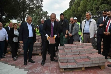 Başkan Ergün Saruhanlı’da incelemelerde bulundu
