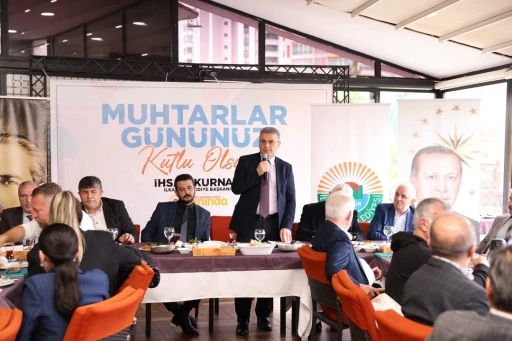 Başkan Kurnaz: “Muhtarlarımızla güç birliği içinde İlkadımımıza hizmet edeceğiz”
