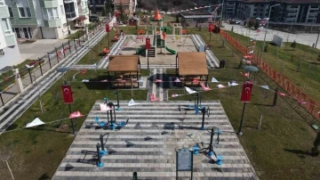 Başkan Kurt’tan lösemili çocuklar için Çankaya Mahallesi’ne park
