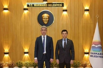 Başkan Oktay, başkan adayı Ünlü’yü ağırladı
