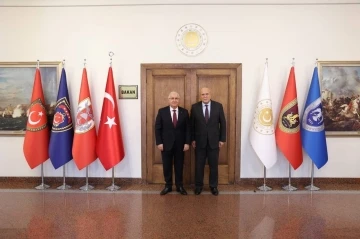 Başkan Pekmezci, Bakan Güler ile görüştü

