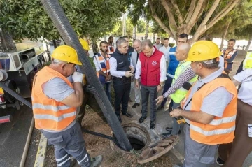 Başkan Seçer, MESKİ’nin altyapı çalışmalarını yerinde inceledi
