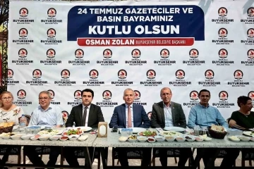 Başkan Zolan basın çalışanlarıyla buluştu
