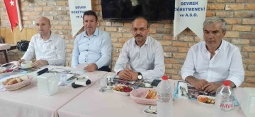 Başkanı Ulupınar Devrek’te basın mensupları ile bir araya geldi
