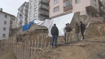 Başkentte istinat duvarı çöken bina ile ilgili yeni iddialar: Yeni bir göçük oluştu
