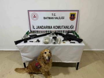 Batman’da jandarma silah kaçakçılarına göz açtırmıyor: 2 tutuklama
