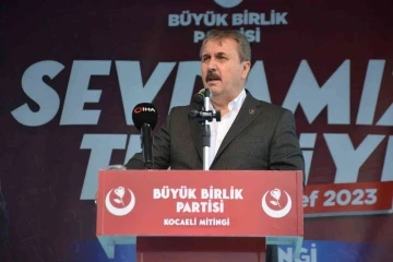 BBP lideri Destici: &quot;Sevdamız Türkiye Hedef 2023&quot; 